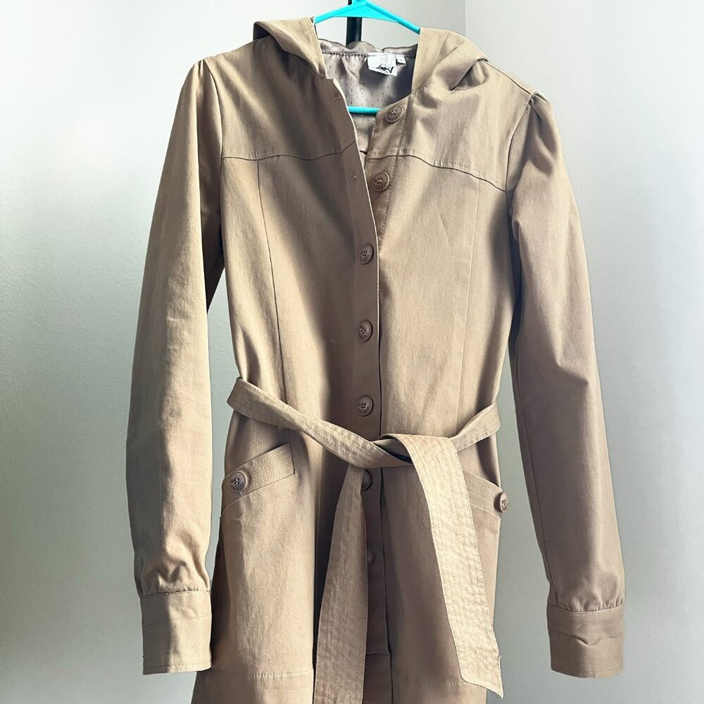 Lost Tan Trench Coat